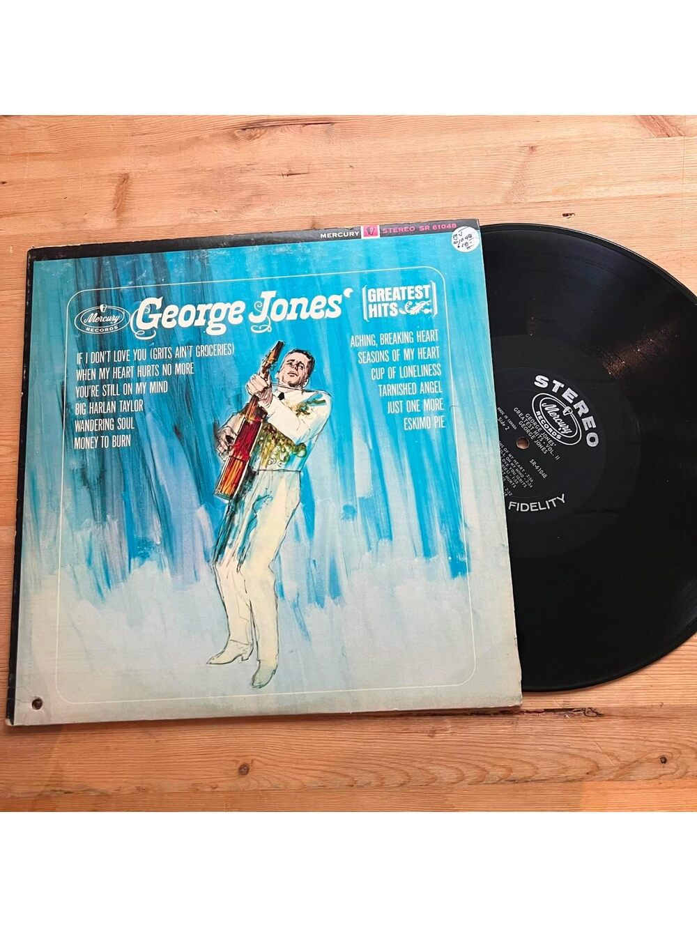 George Jones - Greatest Hits 33rpm VG+ VR02